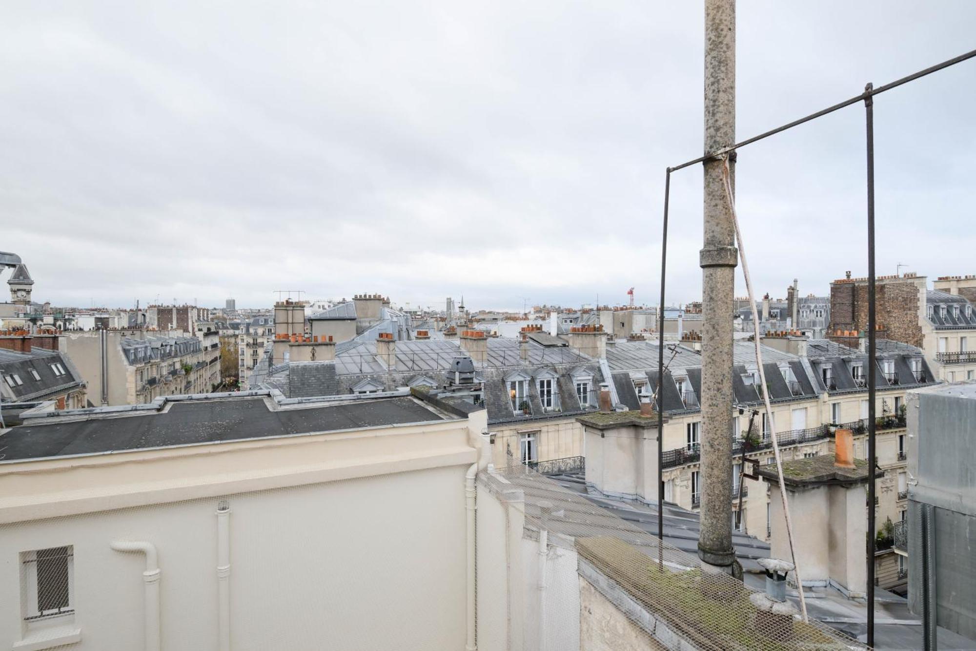 La Vue ! Lägenhet Paris Exteriör bild