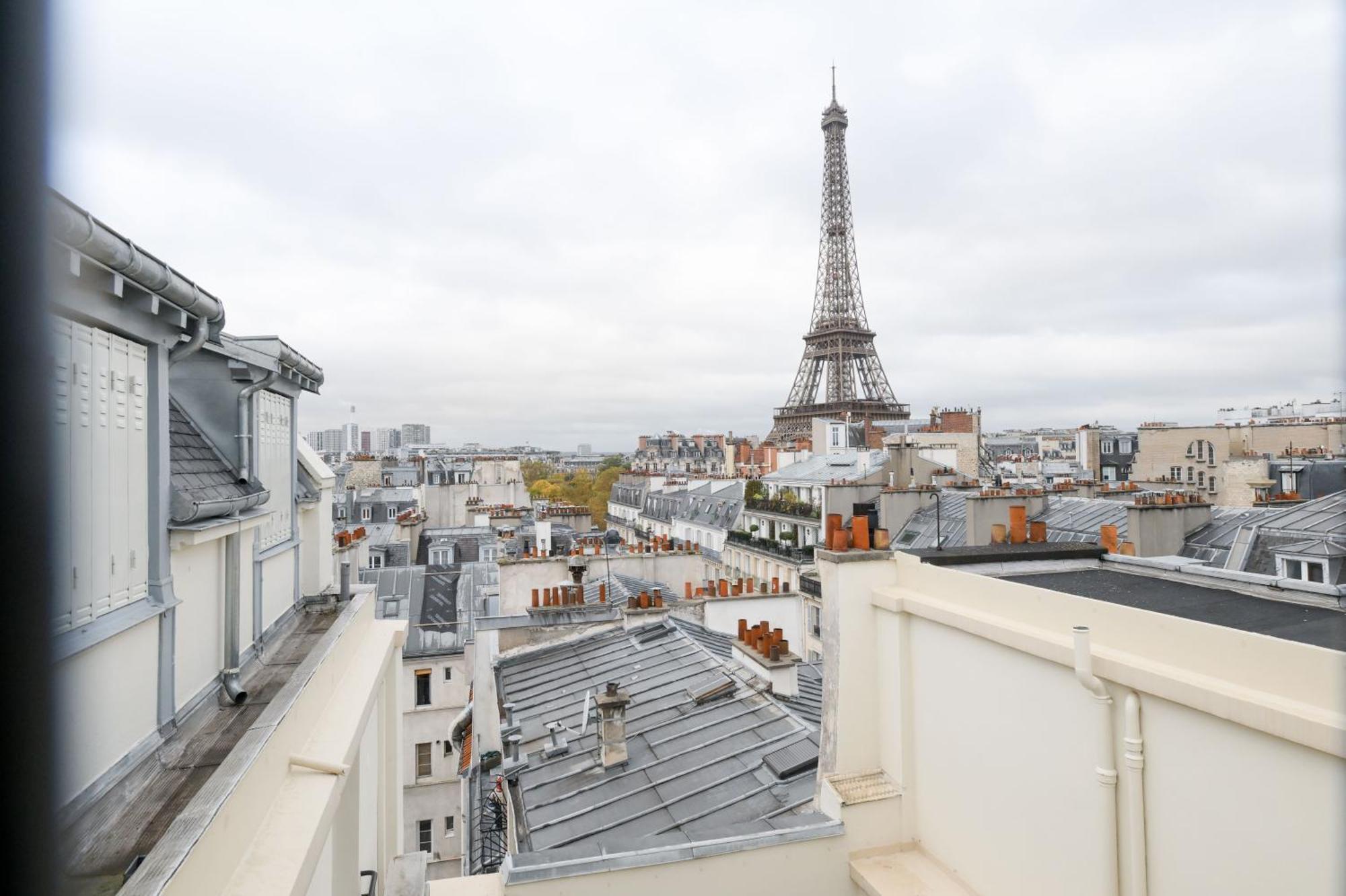 La Vue ! Lägenhet Paris Exteriör bild